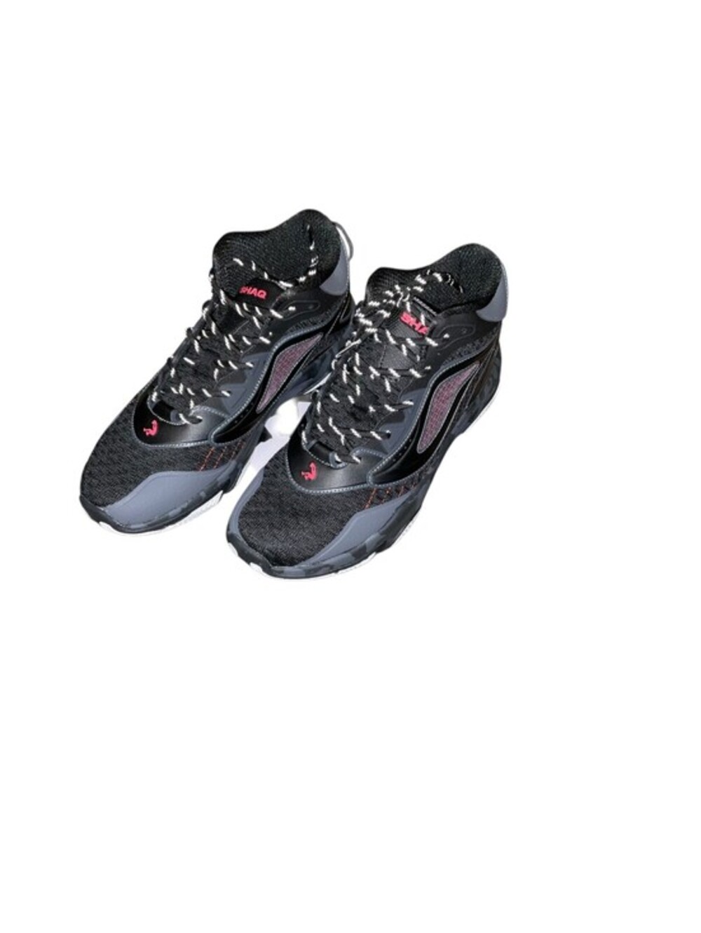 Shaq Speed Demon 2.0 Size 10 Basketball Shoes Black, White, And Red. Brand New